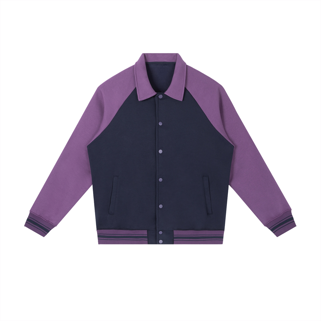 Raglan Sleeve DELUV Baseball Jacket