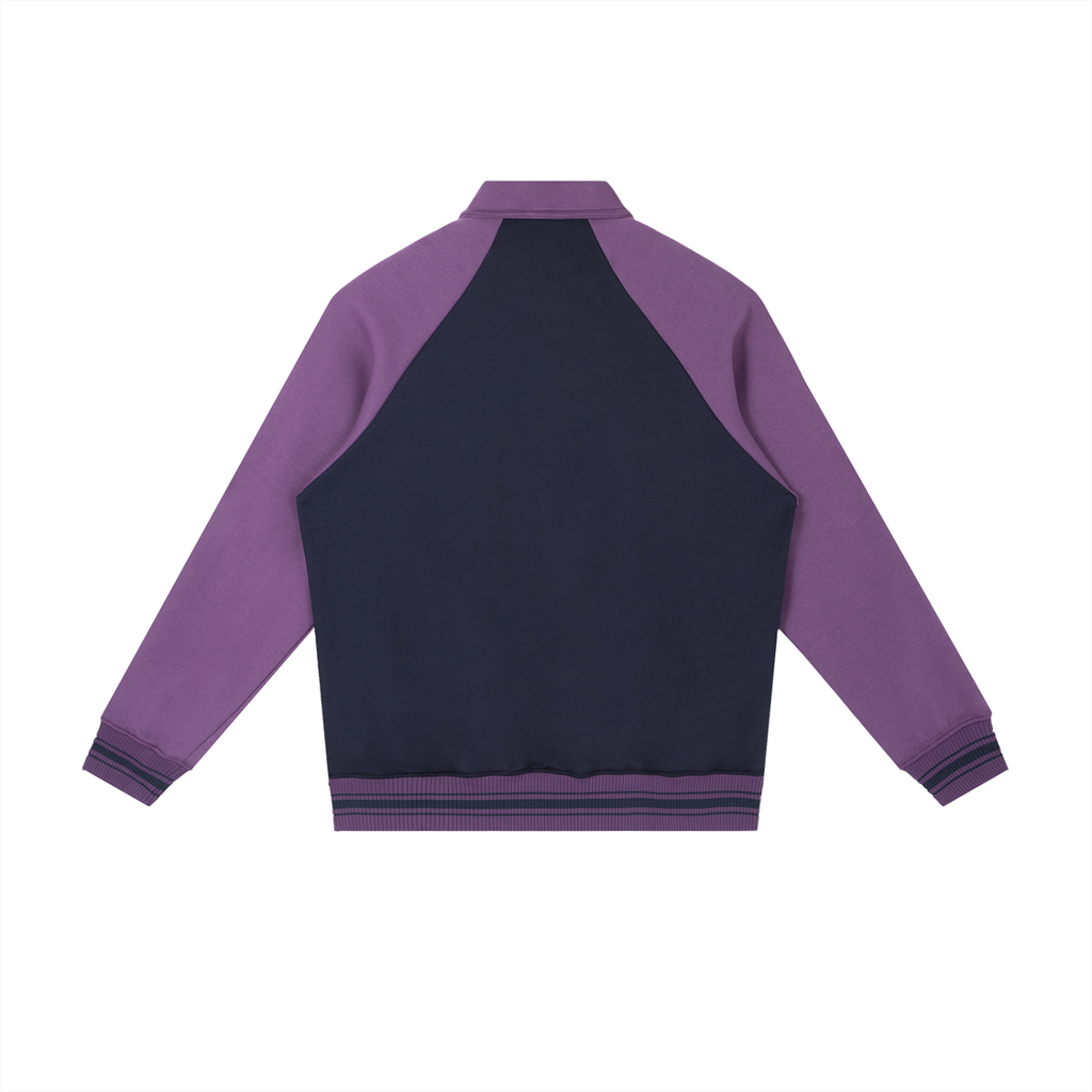 Raglan Sleeve DELUV Baseball Jacket