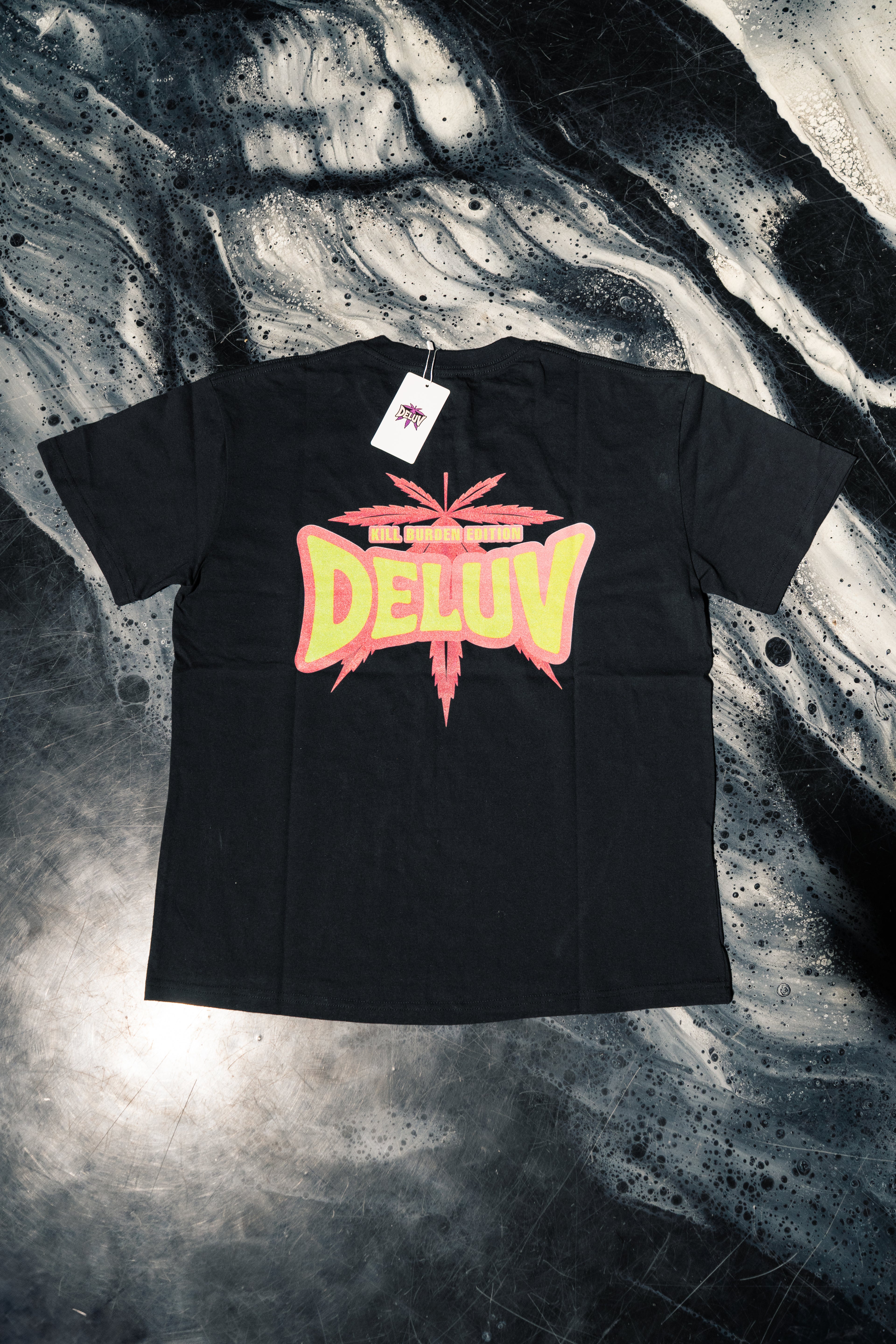 DELUV KILL BURDEN EDITION T SHIRT **PRE-ORDER**